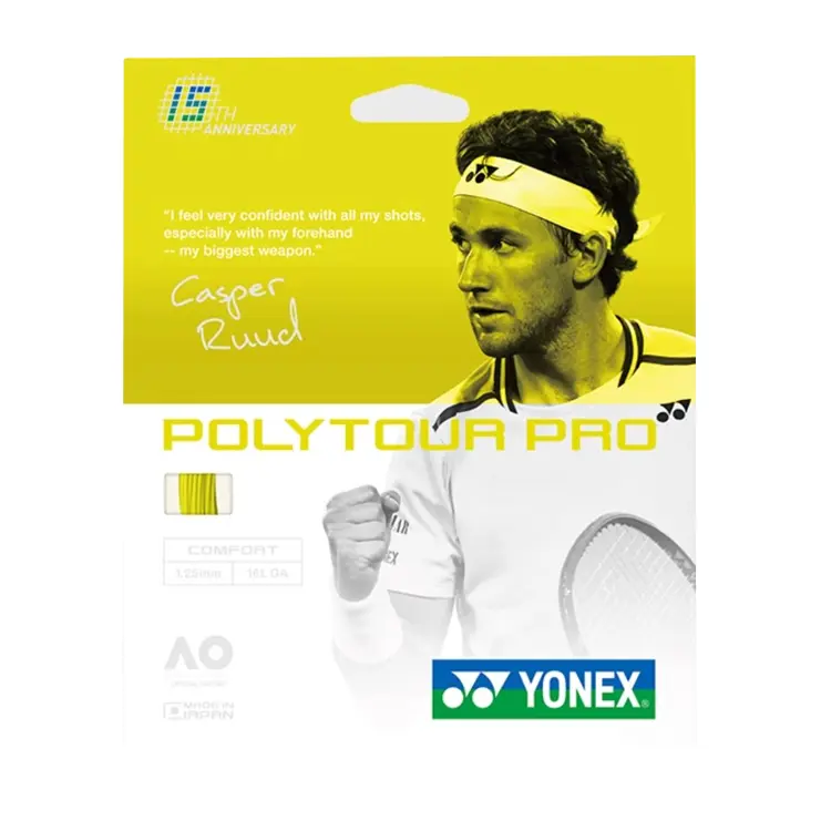 YONEX Теннисные струны Polyester Unisex 12m Flash Yellow
YONEX Теннисные струны Polyester Unisex 12m Flash Yellow