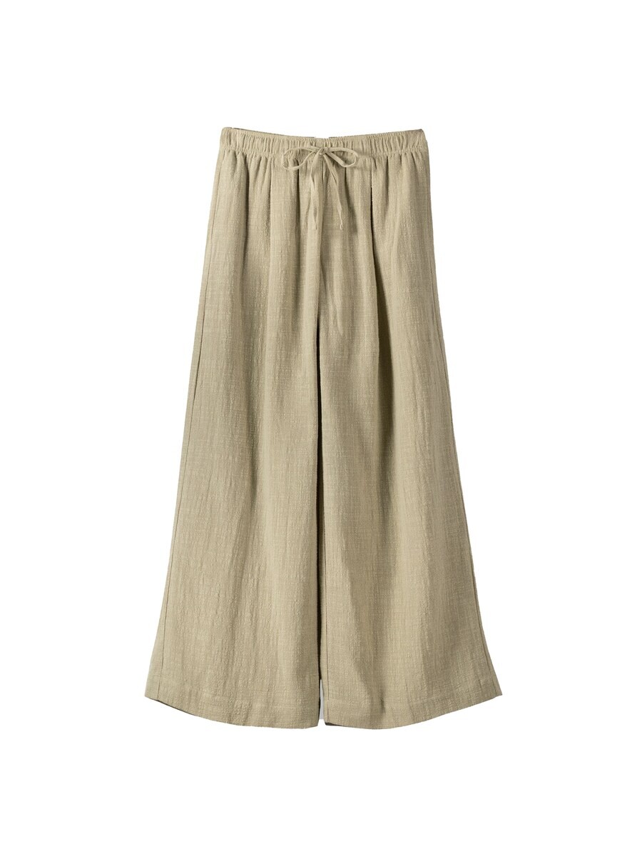 Широкие брюки Bershka, бежевый
Широкие брюки Bershka, бежевый