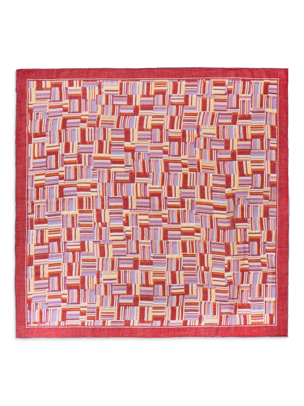 Шарф с принтом Loro Piana, красный
Шарф с принтом Loro Piana, красный