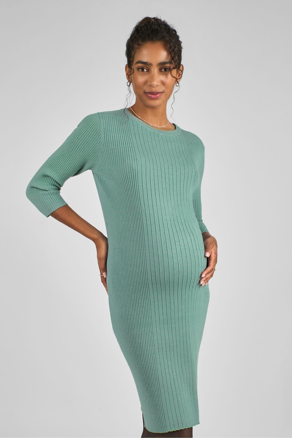 Трикотажное платье труба для беременных Jojo Maman Bébé, зеленый
Трикотажное платье труба для беременных Jojo Maman Bébé, зеленый