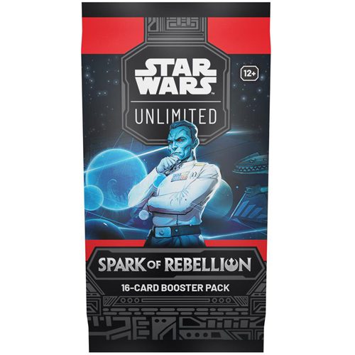 Карточная игра Star Wars: Unlimited Spark Of Rebellion – Booster Pack 
Карточная игра Star Wars: Unlimited Spark Of Rebellion – Booster Pack