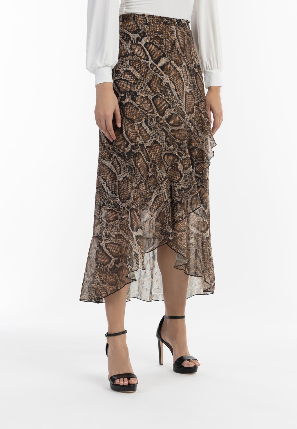 Юбка макси faina, бежевый
Юбка макси faina, бежевый