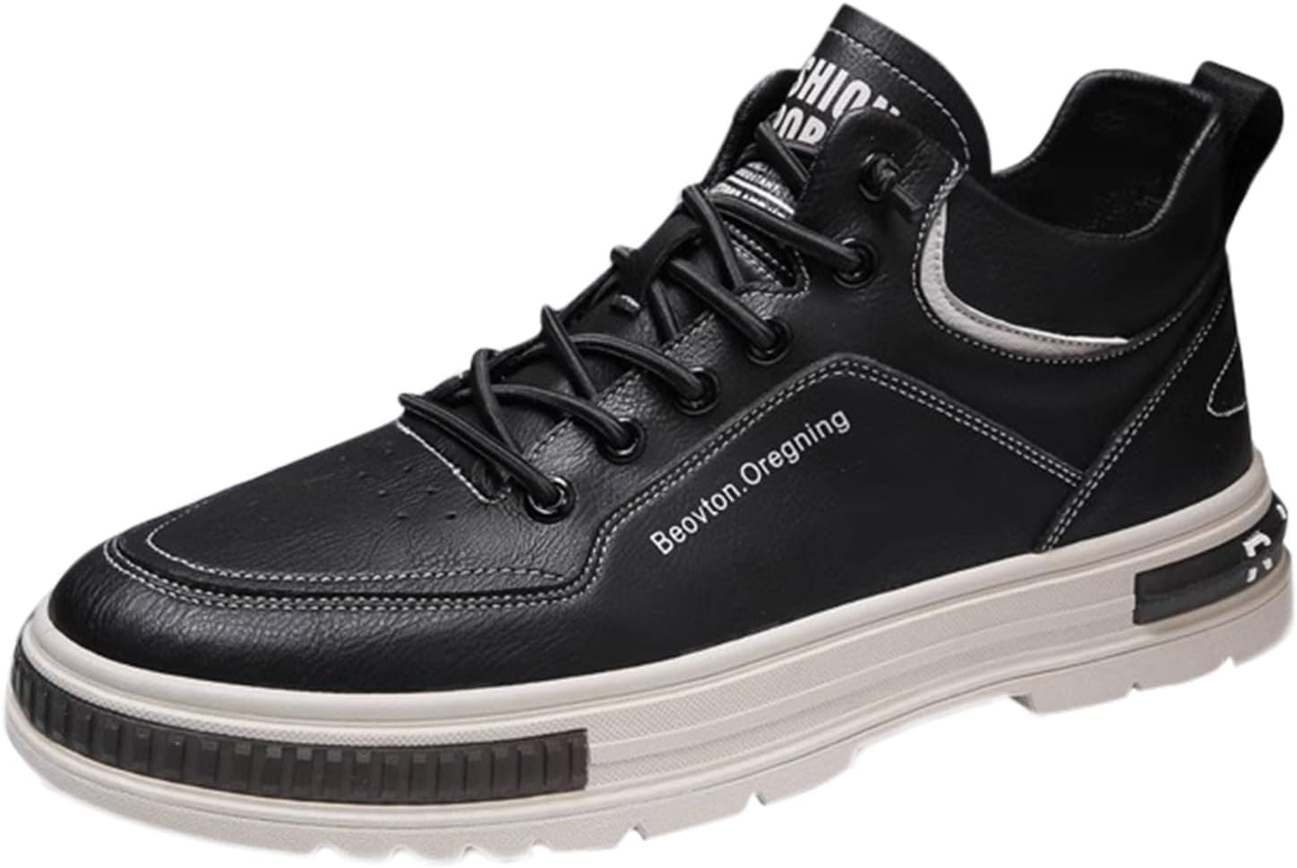 Мужские повседневные туфли из цельной кожи однотонного цвета, модные лоферы с шнуровкой, кроссовки-бутсы, высокие, размер 7.5 Generic, черный
Мужские повседневные туфли из цельной кожи однотонного цвета, модные лоферы с шнуровкой, кроссовки-бутсы, высокие, размер 7.5 Generic, черный