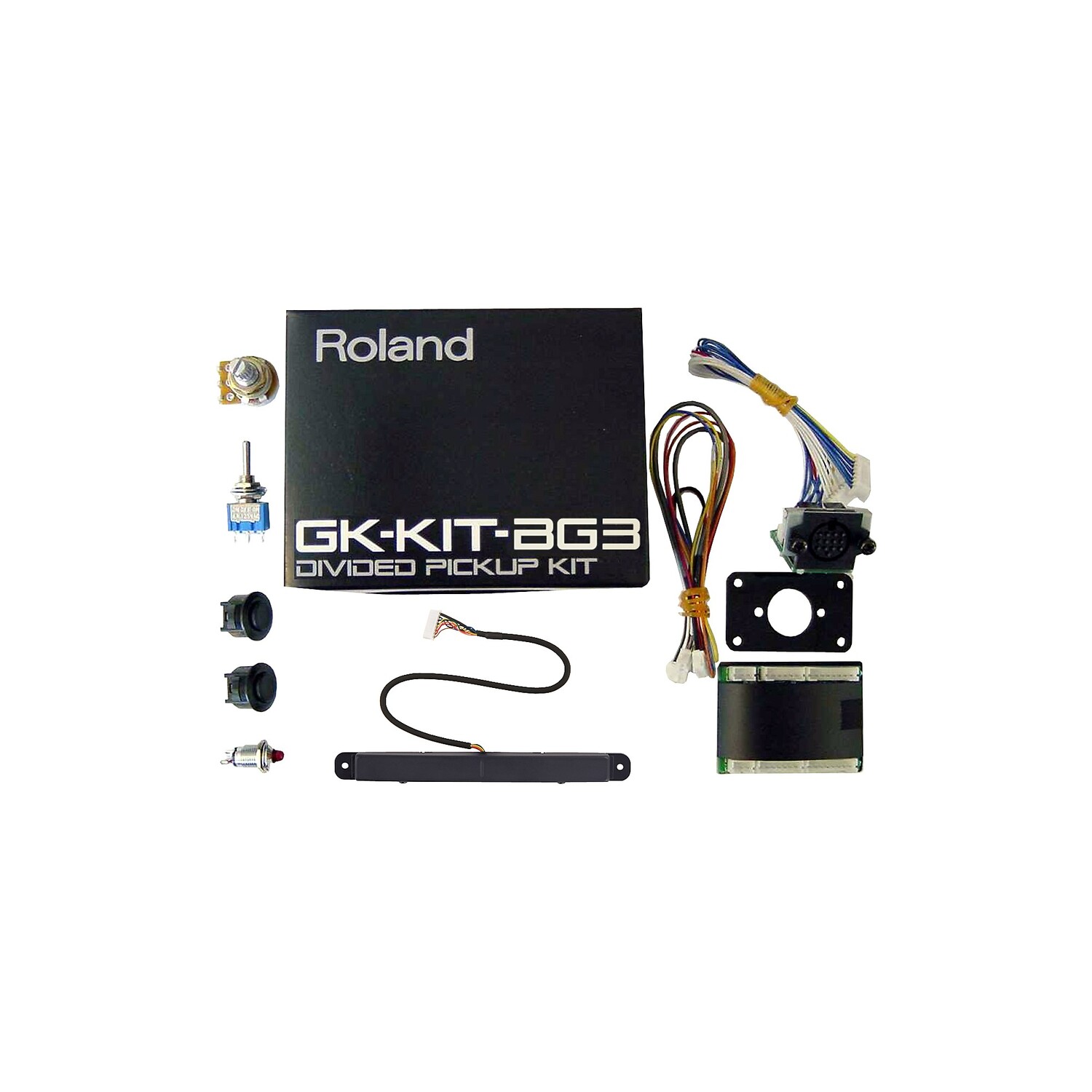 Roland GK-KIT-BG3 Разделенный басовый звукосниматель
Roland GK-KIT-BG3 Разделенный басовый звукосниматель