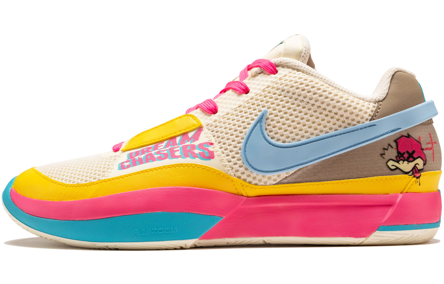 Баскетбольные кроссовки Ja 1 мужские с низким верхом желтые/синие/розовые Nike
Баскетбольные кроссовки Ja 1 мужские с низким верхом желтые/синие/розовые Nike