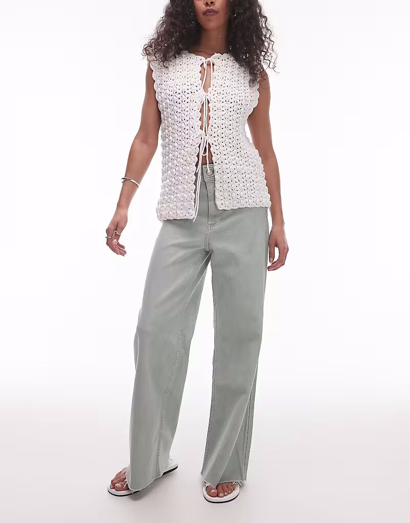 Широкие джинсы Mango Catherin в цвете шалфейно-зеленый
Широкие джинсы Mango Catherin в цвете шалфейно-зеленый