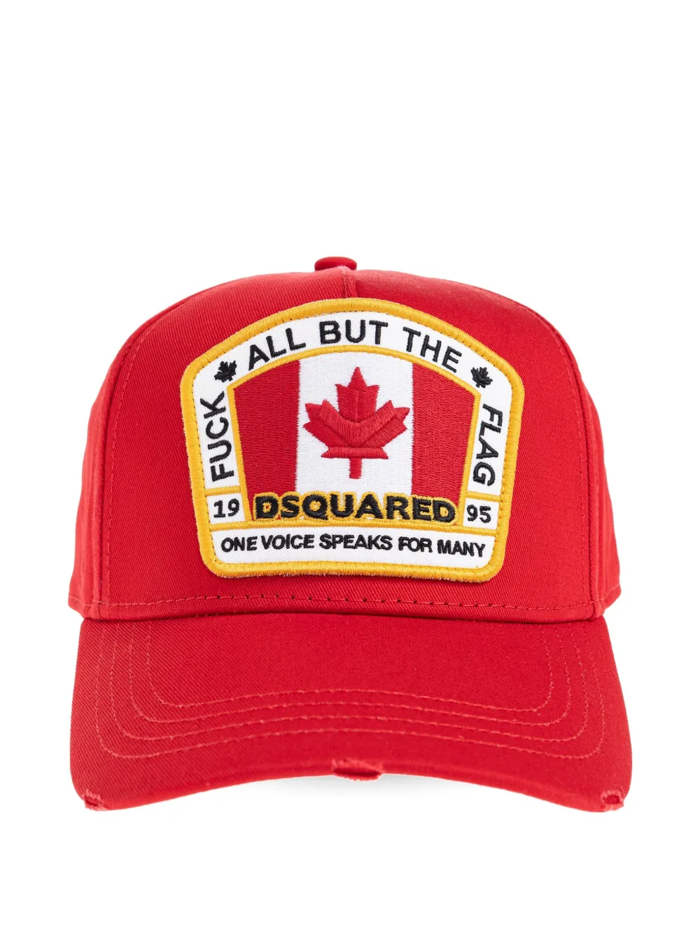 Бейсболка с нашивкой в виде флага DSQUARED2, красный
Бейсболка с нашивкой в виде флага DSQUARED2, красный