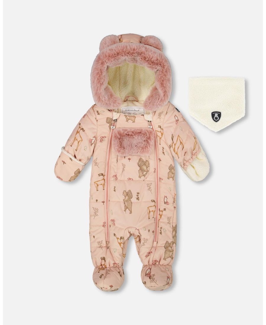 Детский комбинезон для новорожденной девочки, предназначенный для использования в автокресле, розовый с принтом в виде животных Deux par Deux, Pink printed animal
Детский комбинезон для новорожденной девочки, предназначенный для использования в автокресле, розовый с принтом в виде животных Deux par Deux, Pink printed animal