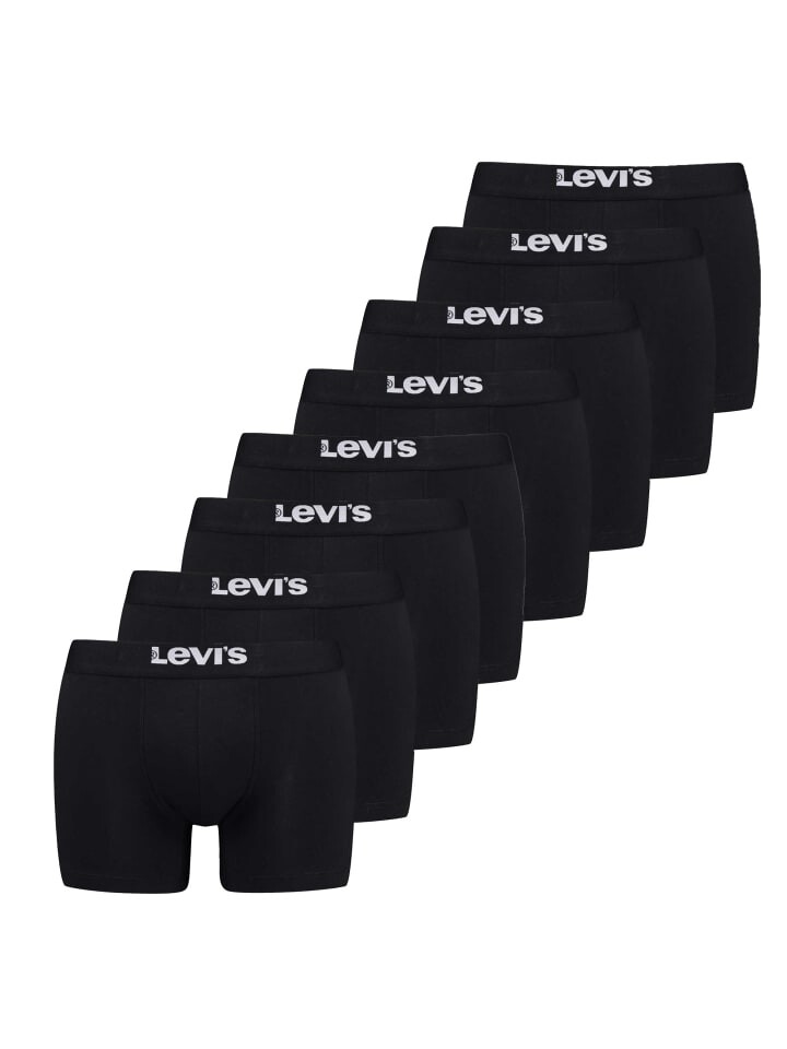 Боксеры Levi´s short 8er Pack, черный 
Боксеры Levi´s short 8er Pack, черный