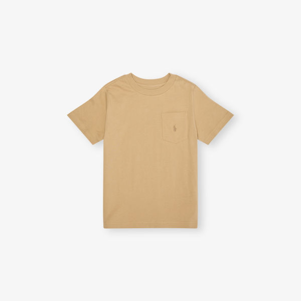 Футболка из хлопкового джерси с вышивкой бренда, возраст 3-7 лет Polo Ralph Lauren, мультиколор
Футболка из хлопкового джерси с вышивкой бренда, возраст 3-7 лет Polo Ralph Lauren, мультиколор