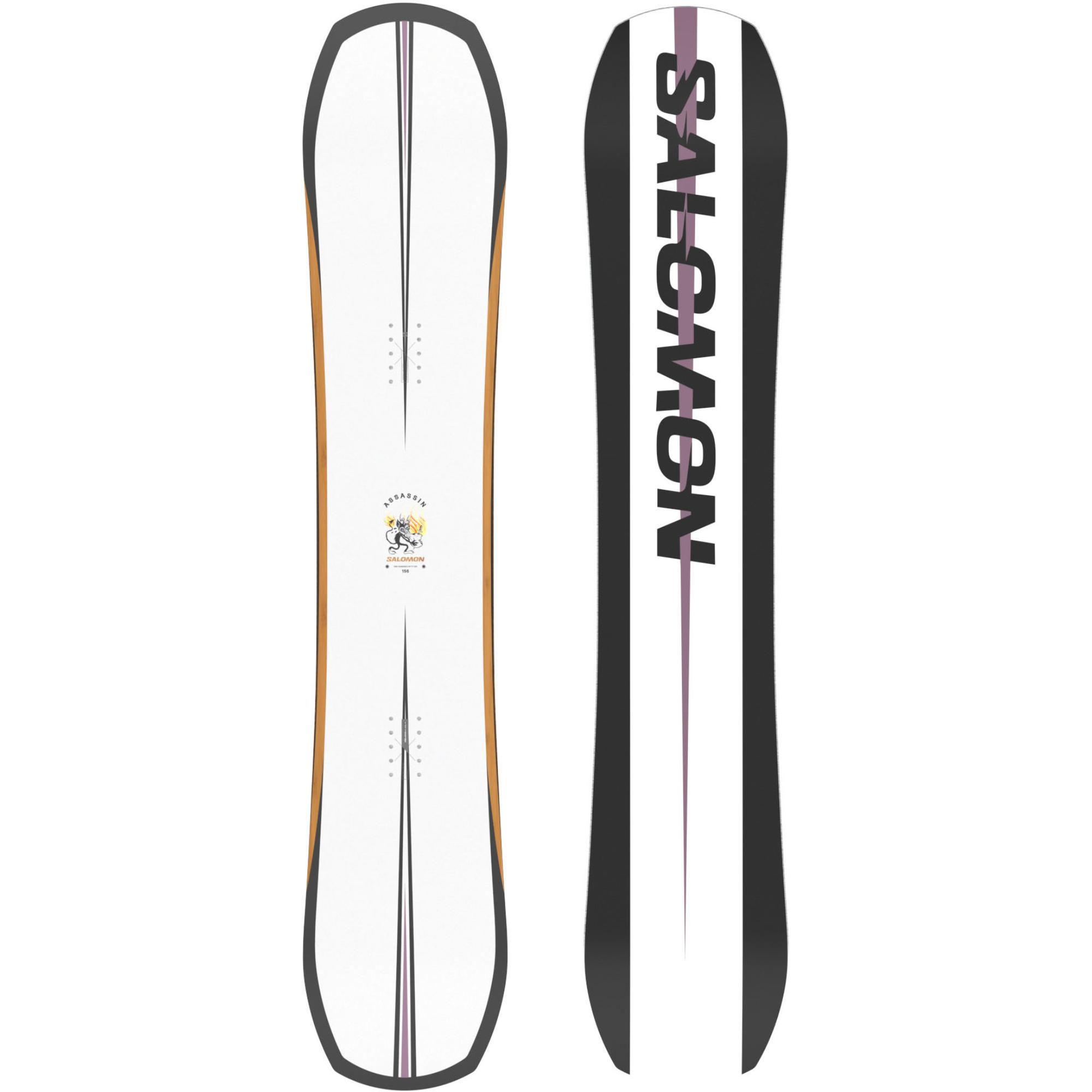 Мужской сноуборд Assassin '25 Salomon, White/Black
Мужской сноуборд Assassin '25 Salomon, White/Black
