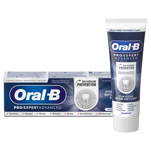Зубная паста, 75 мл Oral-B Pro expert advanced
Зубная паста, 75 мл Oral-B Pro expert advanced