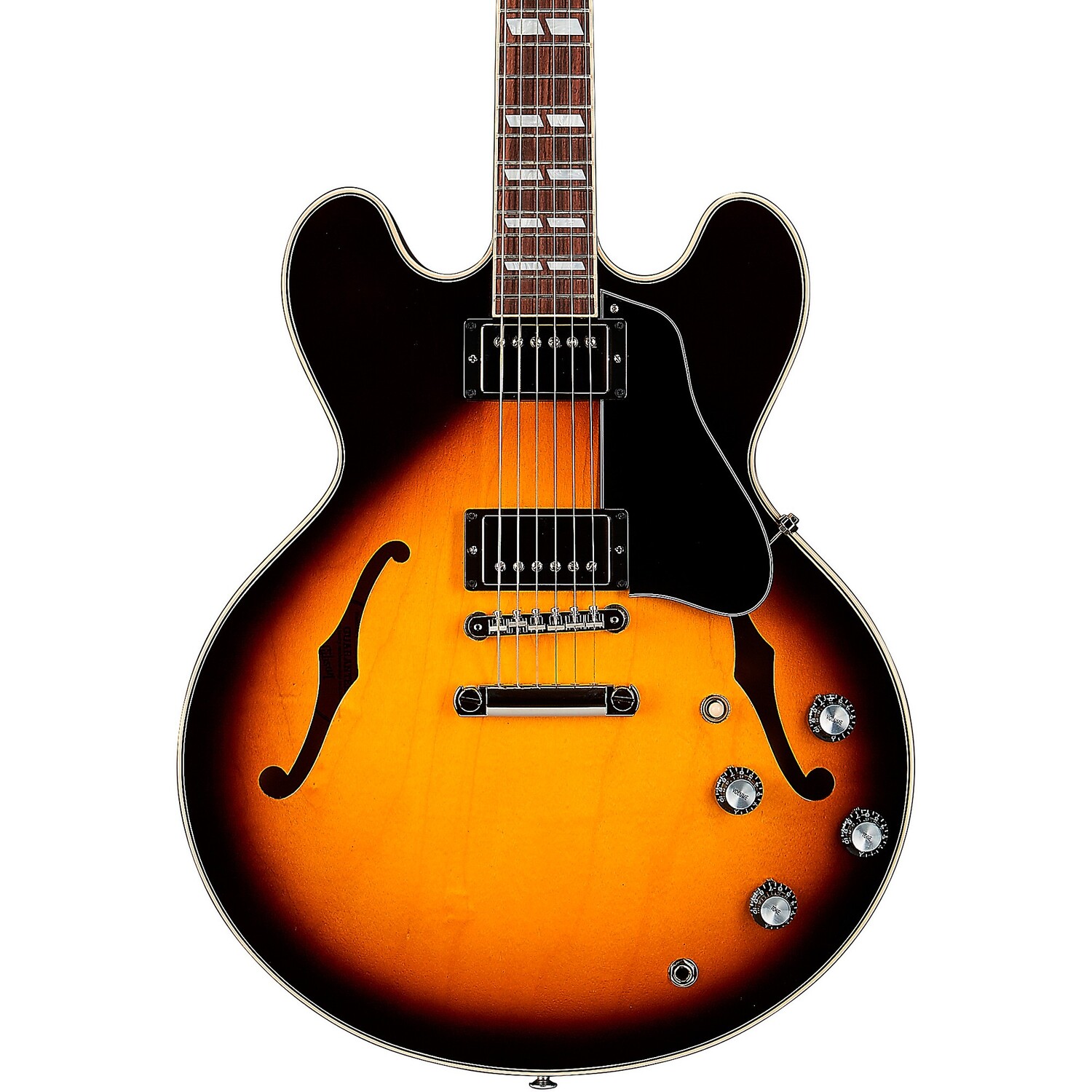 Полуполая электрогитара Gibson ES-345 Vintage Burst
Полуполая электрогитара Gibson ES-345 Vintage Burst