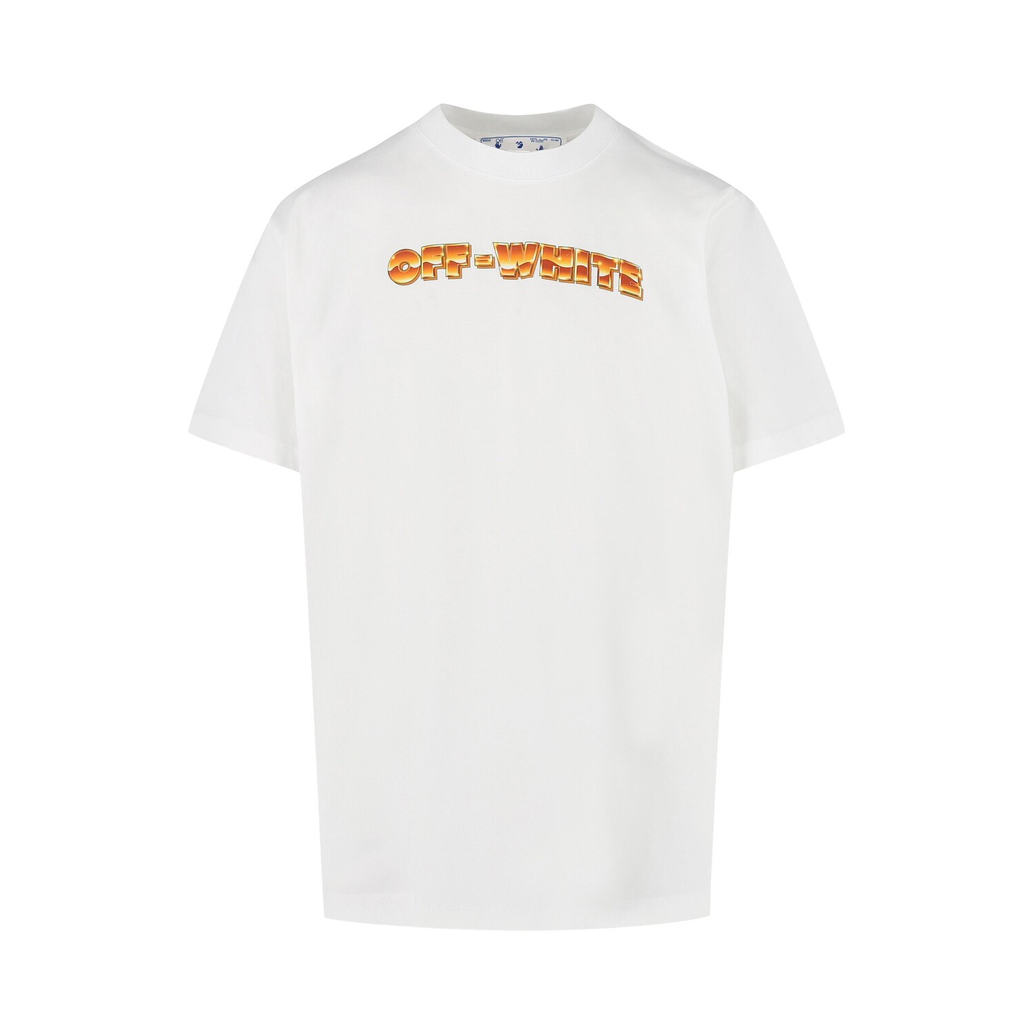 Футболка с круглым вырезом Off-White Arrows, цвет Белый/Оранжевый
Футболка с круглым вырезом Off-White Arrows, цвет Белый/Оранжевый