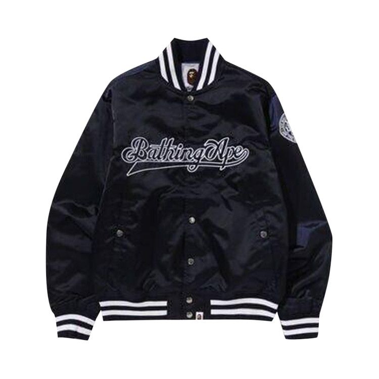 Куртка BAPE Baseball Varsity Jacket, Navy
Куртка BAPE Baseball Varsity Jacket, Navy