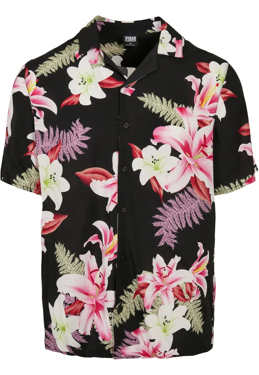 Рубашка с короткими рукавами URBAN CLASSICS " Urban Classics Men's Viscose AOP Resort Shirt" (1 шт.), цвет Darkjungle
Рубашка с короткими рукавами URBAN CLASSICS " Urban Classics Men's Viscose AOP Resort Shirt" (1 шт.), цвет Darkjungle