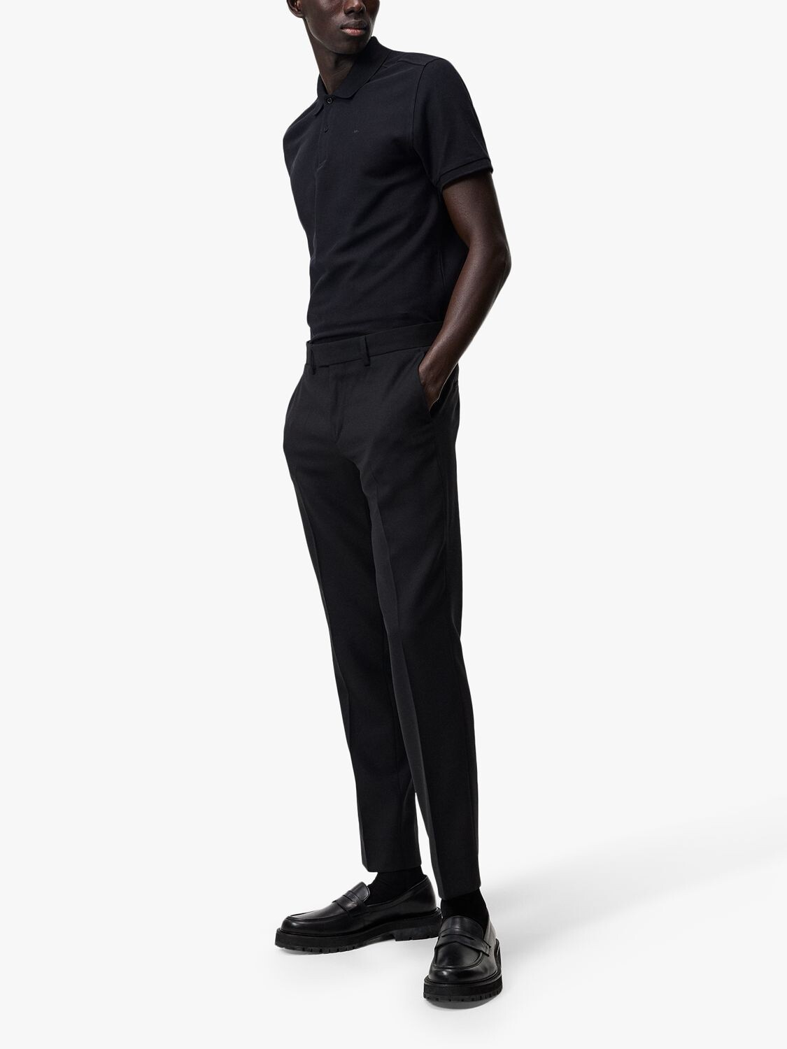 Рубашка-поло из пике J.Lindeberg, черная
Рубашка-поло из пике J.Lindeberg, черная