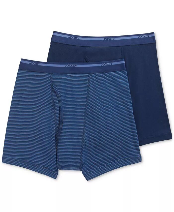 Мужские трусы-боксеры из легкого хлопка для больших и высоких, комплект из 2 шт Jockey, синий
Мужские трусы-боксеры из легкого хлопка для больших и высоких, комплект из 2 шт Jockey, синий