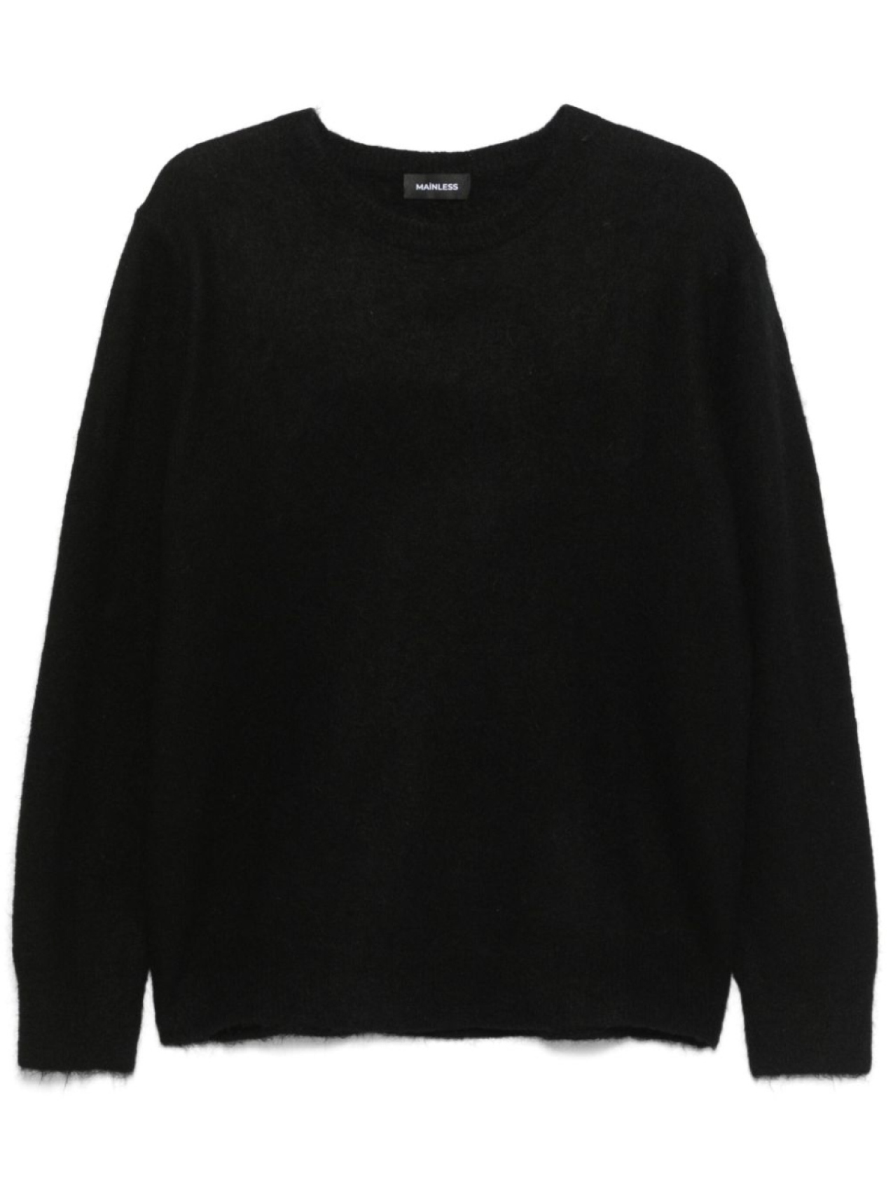 Mainless свитер с круглым вырезом, черный
Mainless свитер с круглым вырезом, черный
