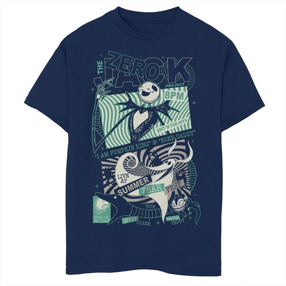 Футболка с плакатом Disney's «Кошмар перед Рождеством» для мальчиков «Джек и Зеро» Licensed Character, темно-синий
Футболка с плакатом Disney's «Кошмар перед Рождеством» для мальчиков «Джек и Зеро» Licensed Character, темно-синий