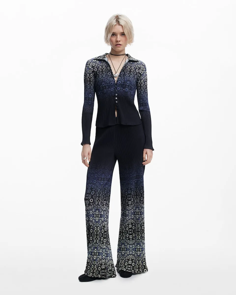 Женские расклешенные брюки, разработанные Кристианом Лакруа Desigual, синий
Женские расклешенные брюки, разработанные Кристианом Лакруа Desigual, синий