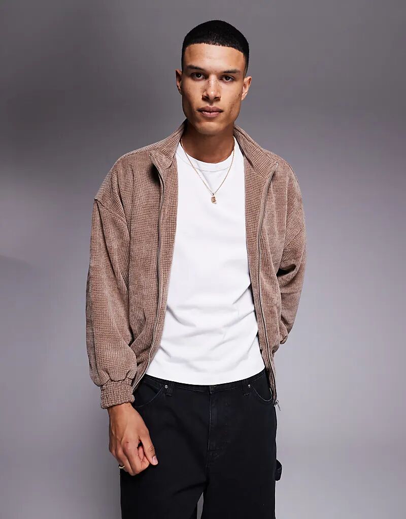 Куртка свободного кроя с воротником-стойкой коричневого цвета ASOS DESIGN, Коричневый, Куртка свободного кроя с воротником-стойкой коричневого цвета ASOS DESIGN
Куртка свободного кроя с воротником-стойкой коричневого цвета ASOS DESIGN, Коричневый, Куртка свободного кроя с воротником-стойкой коричневого цвета ASOS DESIGN