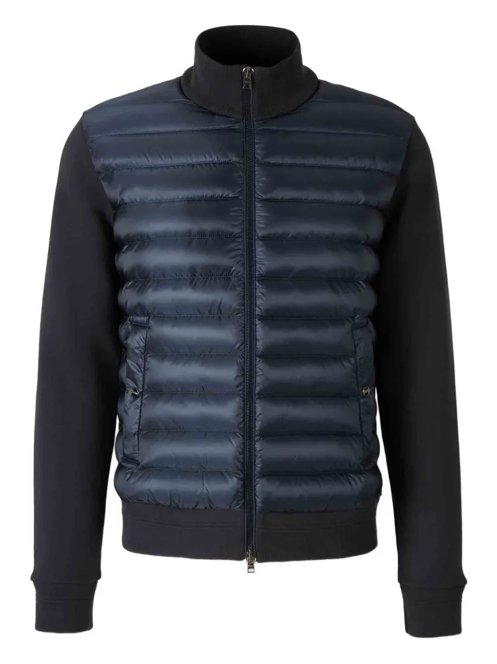 Жакет с высоким воротником в рубчик Herno, синий
Жакет с высоким воротником в рубчик Herno, синий