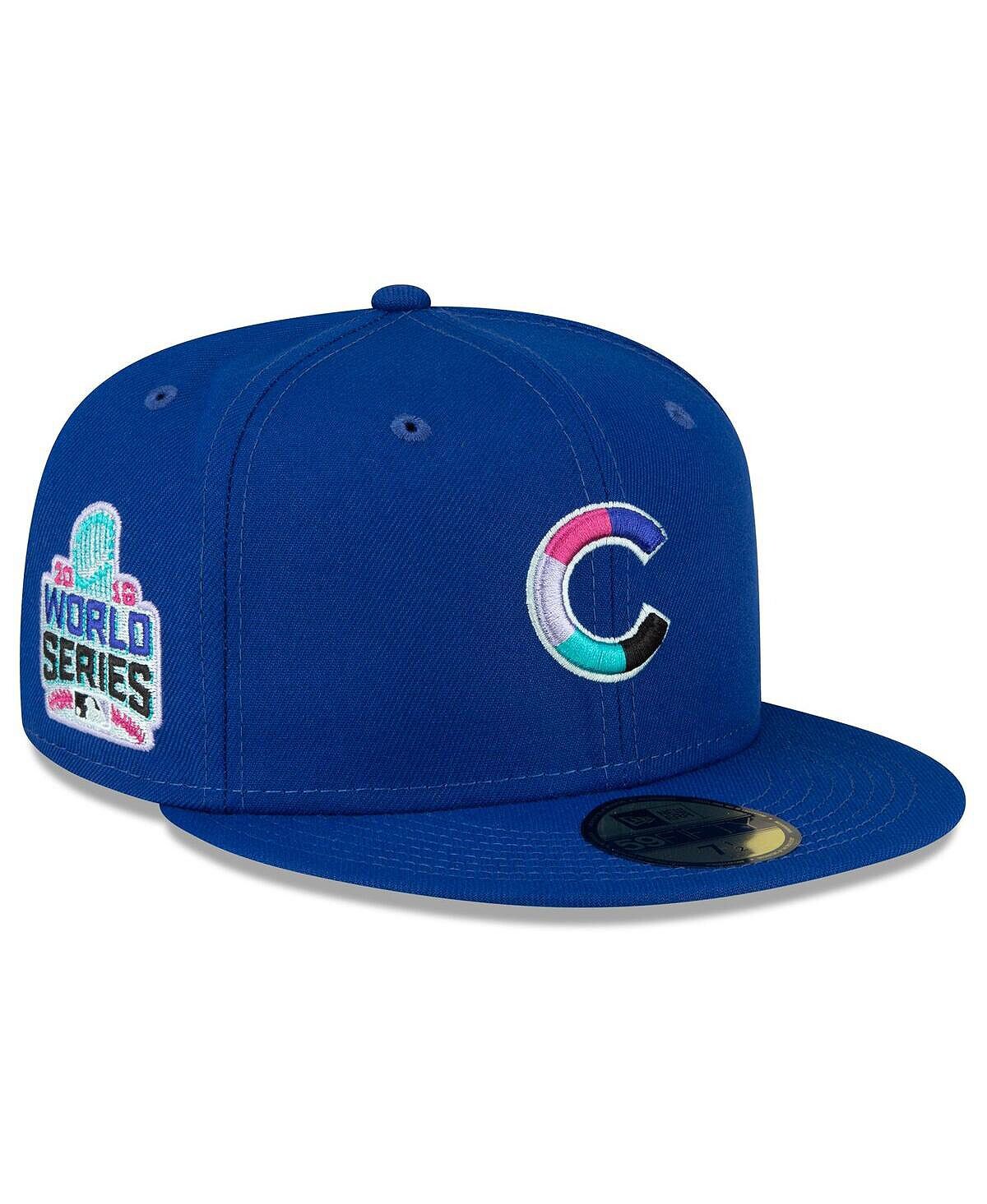 Мужская приталенная кепка Royal Chicago Cubs 2016 World Series Polar Lights 59FIFTY New Era
Мужская приталенная кепка Royal Chicago Cubs 2016 World Series Polar Lights 59FIFTY New Era