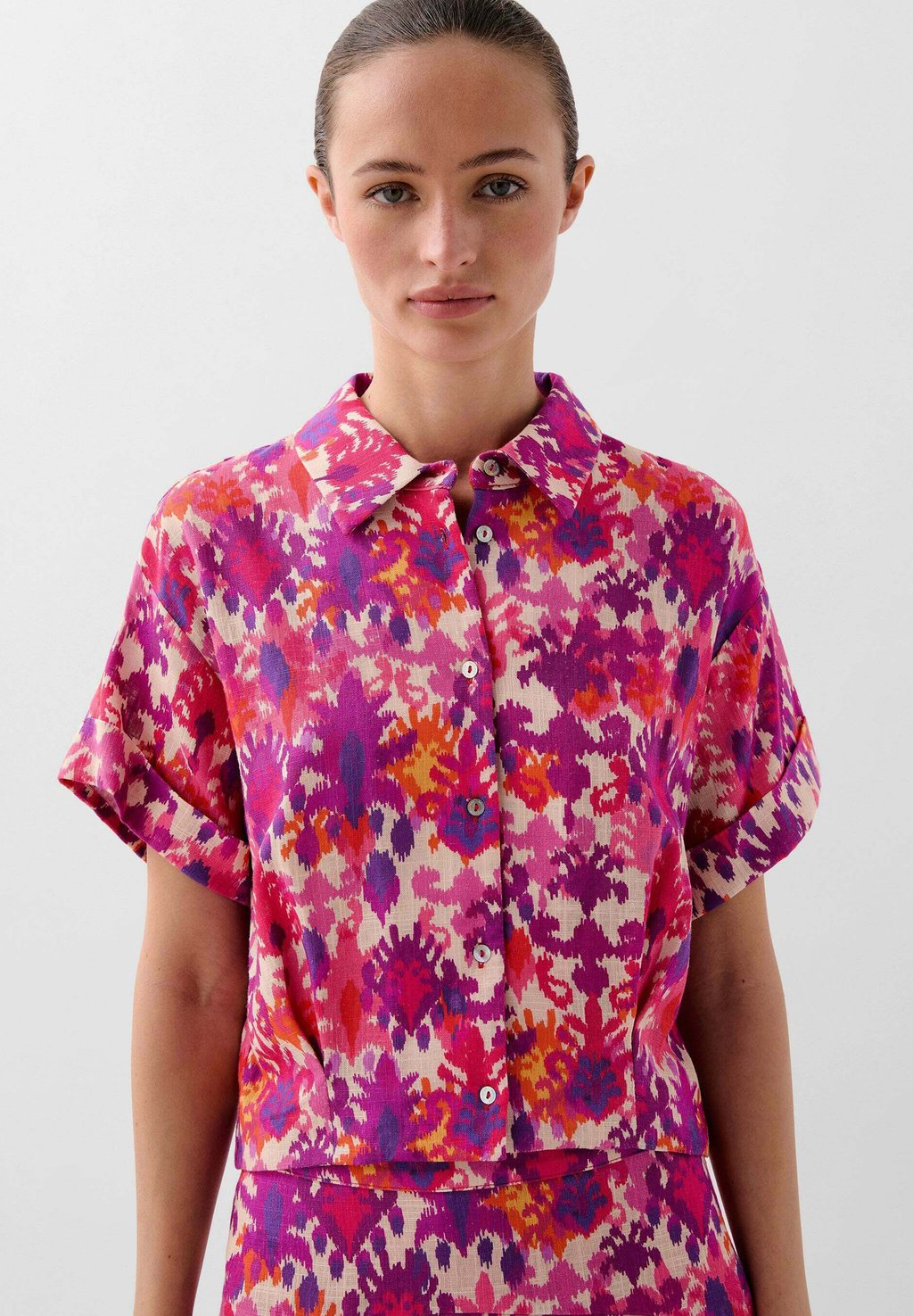 Блузка на пуговицах Scalpers, мультиколор
Блузка на пуговицах Scalpers, мультиколор