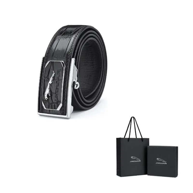 JAGUAR Кожаный ремень мужской, Black
JAGUAR Кожаный ремень мужской, Black