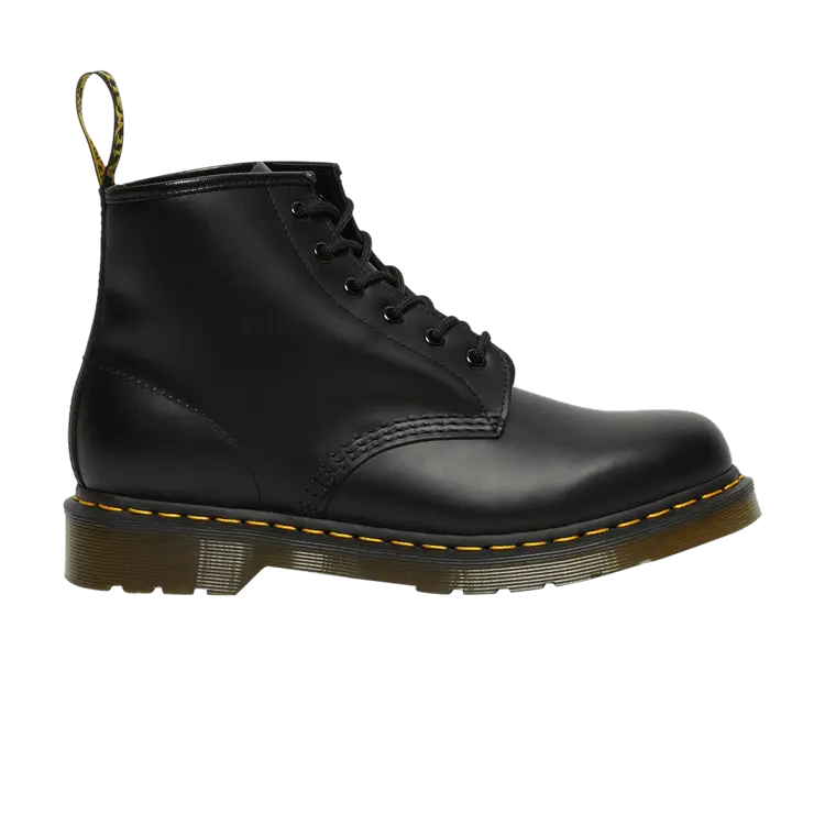 Мужские ботинки Dr. Martens 101 из гладкой кожи с контрастной строчкой, черный
Мужские ботинки Dr. Martens 101 из гладкой кожи с контрастной строчкой, черный