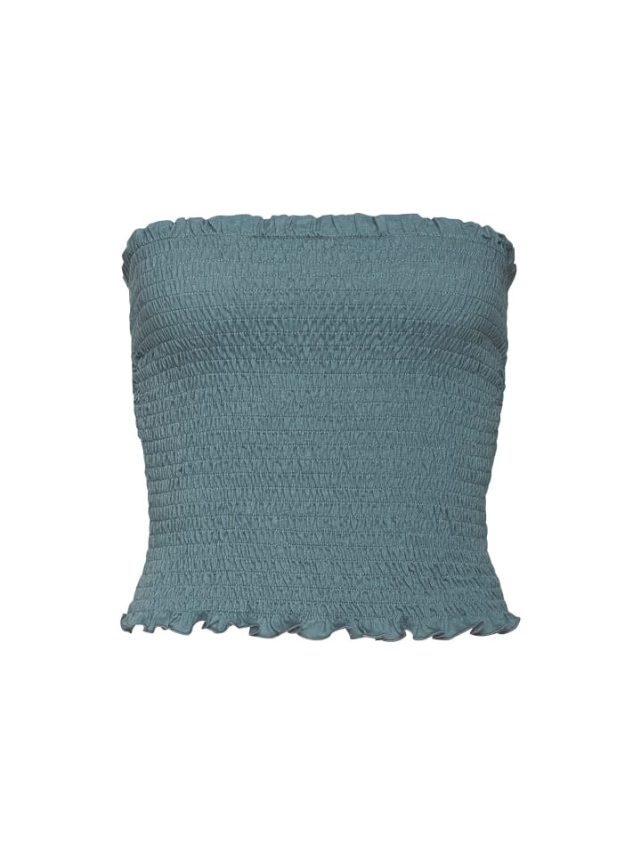 Топ LASCANA Bandeau, темно-зеленый 
Топ LASCANA Bandeau, темно-зеленый