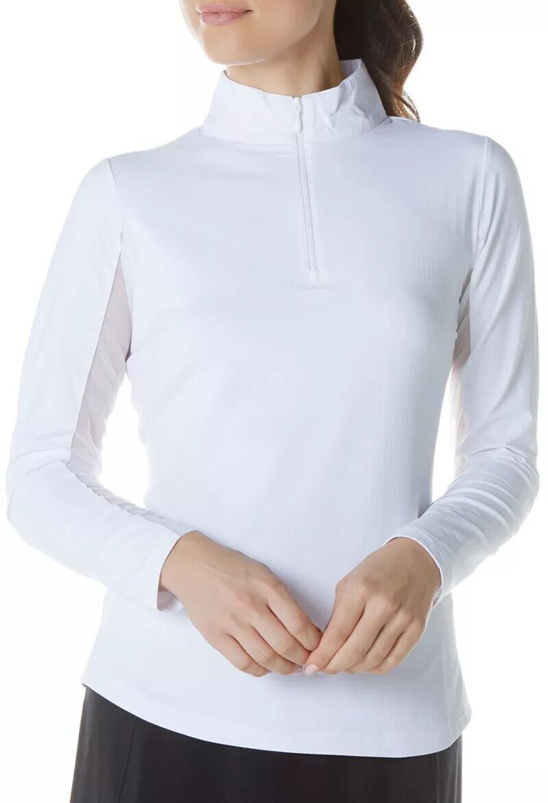 Ibkul Женская однотонная футболка для гольфа с длинными рукавами, белый
Ibkul Женская однотонная футболка для гольфа с длинными рукавами, белый
