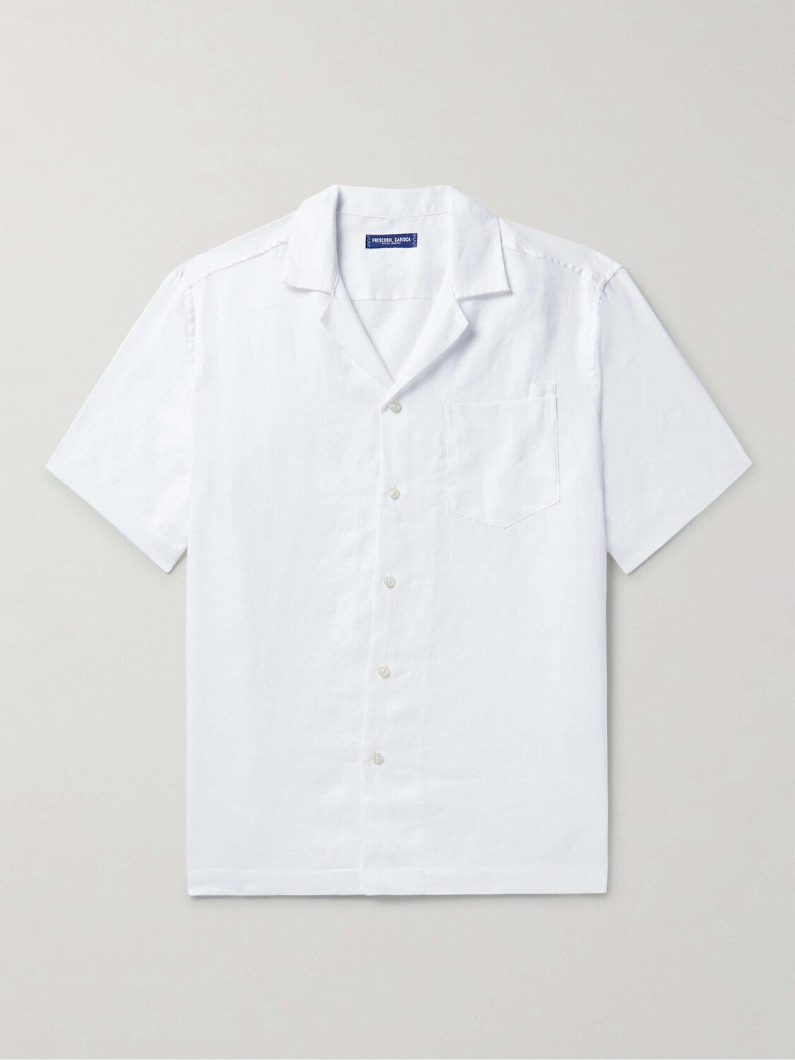 Льняная рубашка Angelo Camp-Collar Frescobol Carioca, белый
Льняная рубашка Angelo Camp-Collar Frescobol Carioca, белый