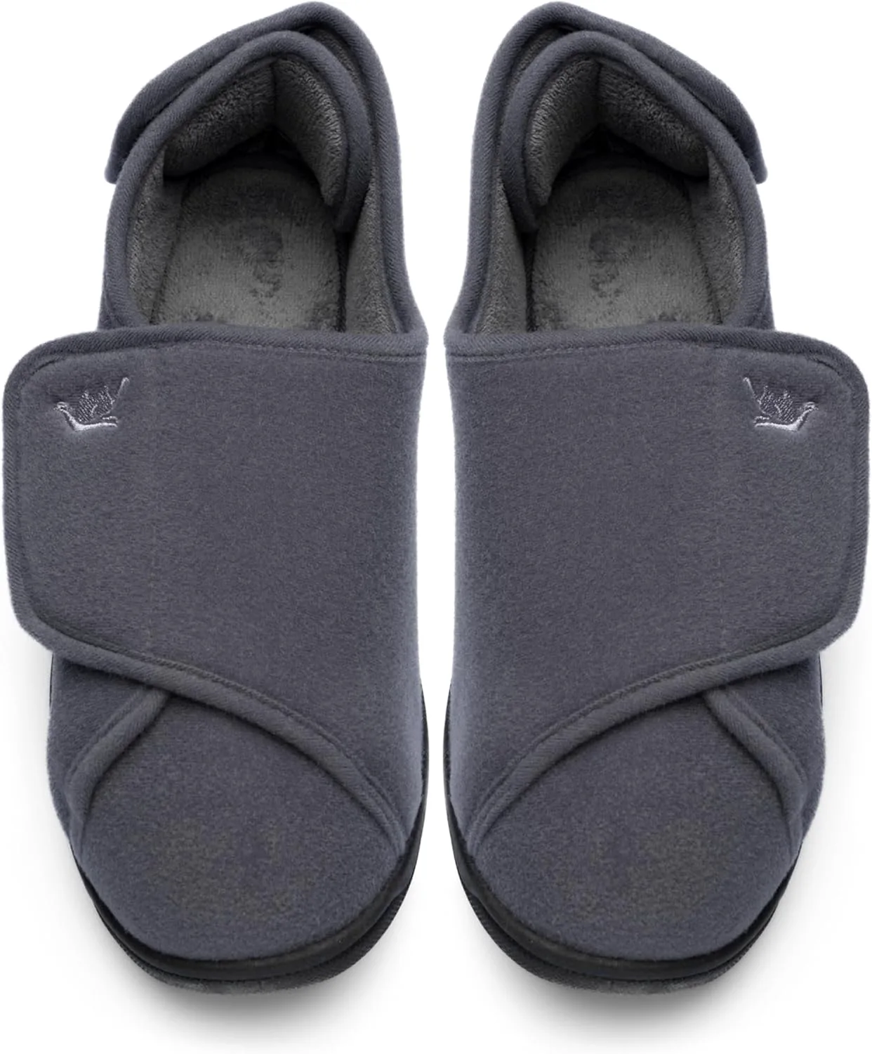 Мужские домашние ортопедические тапочки для диабетиков, сверхширокого размера, с памятью формы, регулировкой и мягкой противоскользящей подошвой, для пожилых людей с отеками ног, артритом, отеками Happy Touch
Мужские домашние ортопедические тапочки для диабетиков, сверхширокого размера, с памятью формы, регулировкой и мягкой противоскользящей подошвой, для пожилых людей с отеками ног, артритом, отеками Happy Touch