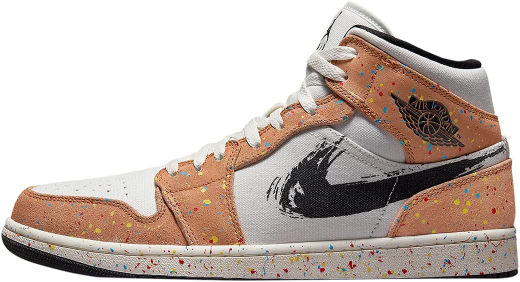 Nike Mens Jordan 1 Mid, Brown
Nike Mens Jordan 1 Mid, Brown