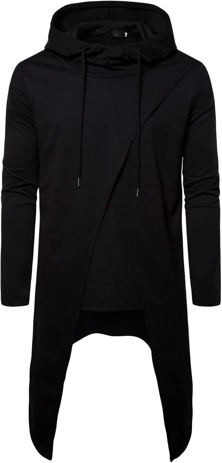 Мужской удлиненный худи с капюшоном и асимметричным подолом DGHM-JLMY
Мужской удлиненный худи с капюшоном и асимметричным подолом DGHM-JLMY