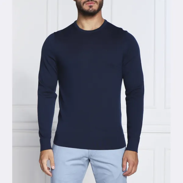 Шерстяной свитер обычного кроя Calvin Klein, синий
Шерстяной свитер обычного кроя Calvin Klein, синий