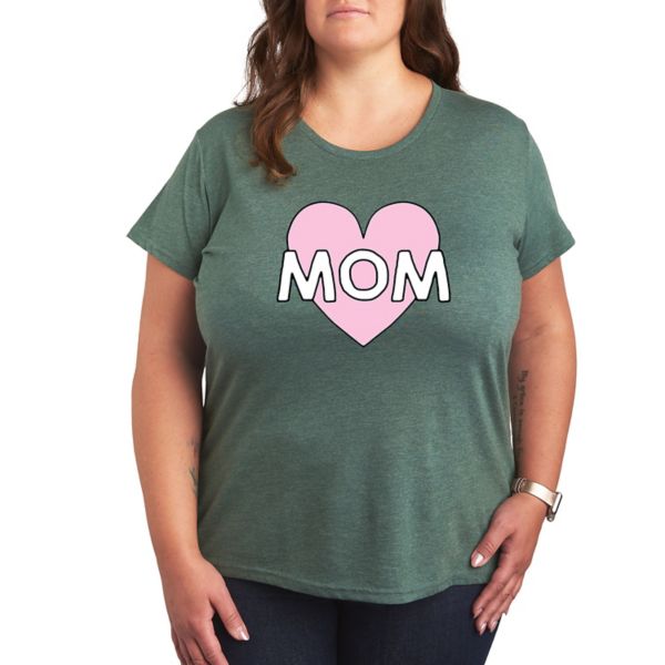 Футболка с принтом "Сердце для мамы" Plus Unbranded, зеленый
Футболка с принтом "Сердце для мамы" Plus Unbranded, зеленый