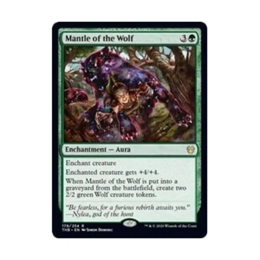 CCG Мантия волка (клавиша R), MTG - Theros Beyond Death
CCG Мантия волка (клавиша R), MTG - Theros Beyond Death