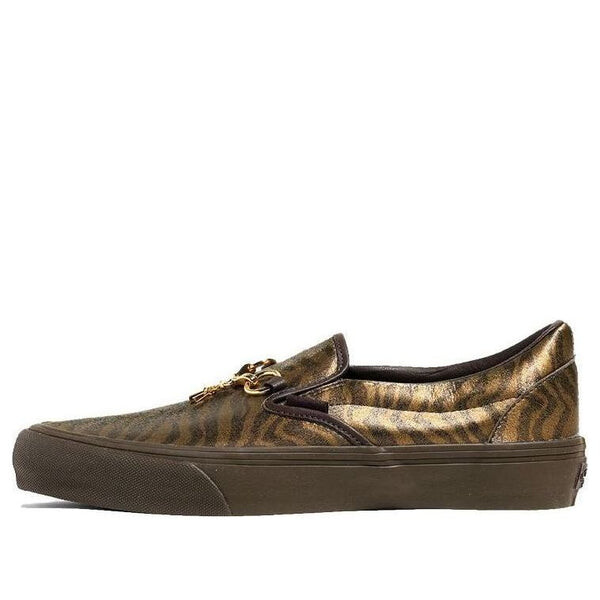 Кроссовки needles x vault classic slip-on v 'animal print - brown' Vans, коричневый
Кроссовки needles x vault classic slip-on v 'animal print - brown' Vans, коричневый