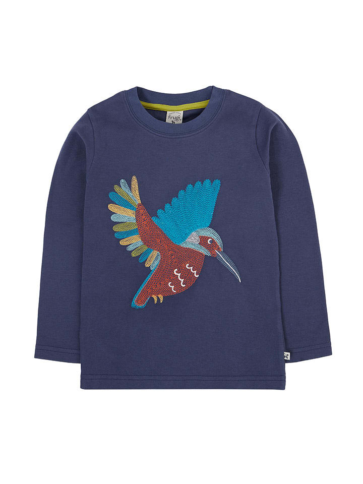 Frugi Футболка с длинными рукавами «Приключения» темно-синего цвета
Frugi Футболка с длинными рукавами «Приключения» темно-синего цвета