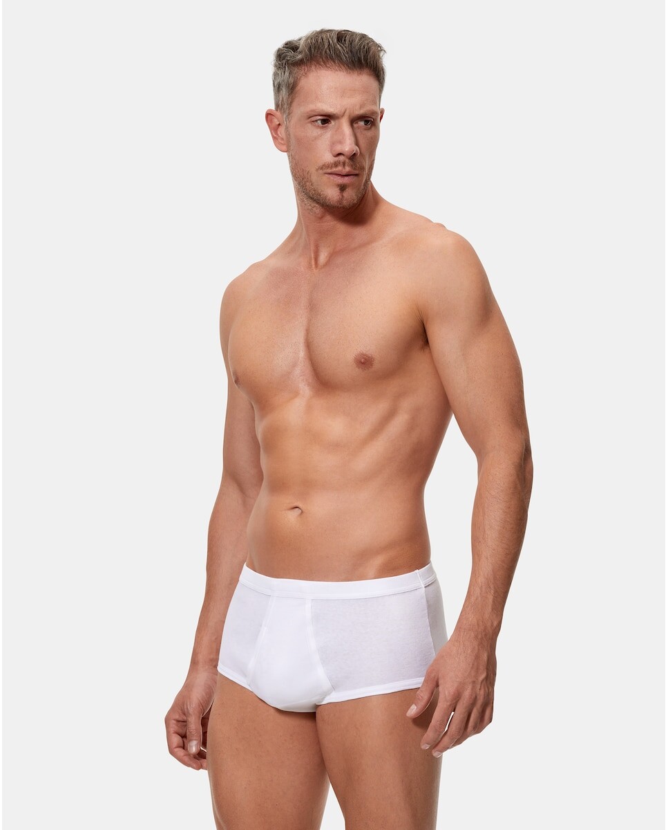 Комплект из двух мужских трусов белого цвета Abanderado, белый
Комплект из двух мужских трусов белого цвета Abanderado, белый