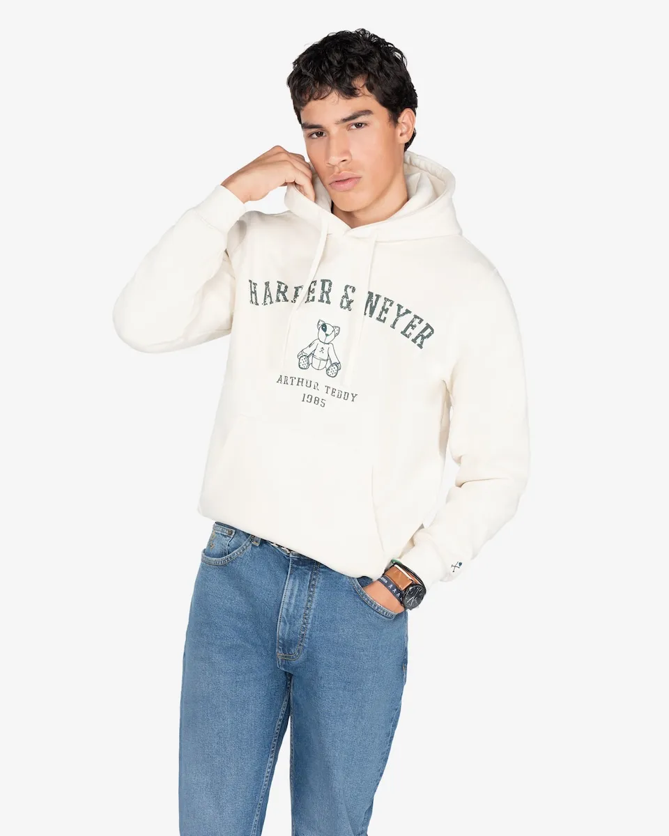 Мужская толстовка с капюшоном и рисунком на груди Harper & Neyer, белый
Мужская толстовка с капюшоном и рисунком на груди Harper & Neyer, белый