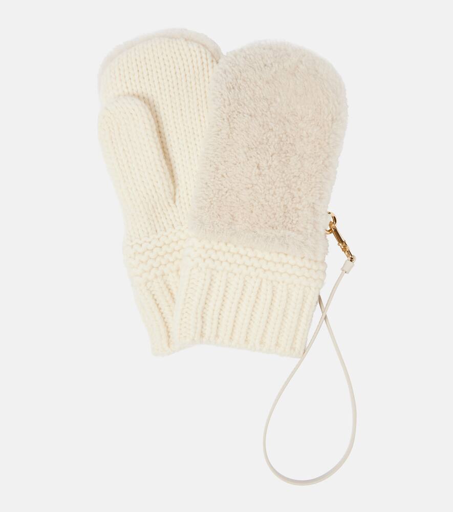 Перчатки из овчины Miu Miu, Bianco
Перчатки из овчины Miu Miu, Bianco