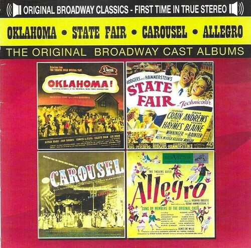 CD диск Original Cast: Oklahoma-State Fair - Carousel-Allegro
CD диск Original Cast: Oklahoma-State Fair - Carousel-Allegro