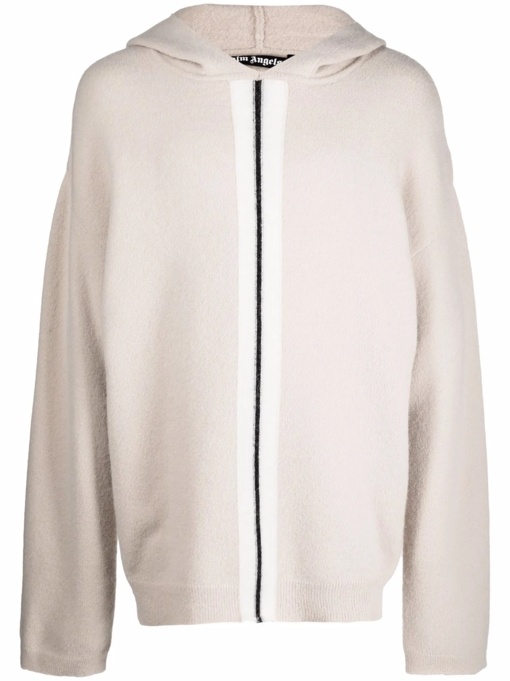 Худи в полоску Palm Angels, нейтральный
Худи в полоску Palm Angels, нейтральный