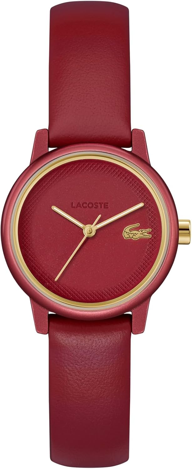 Lacoste.12.12 Swift женские часы с 3H кварцевым механизмом, кожаный ремешок - водонепроницаемость до 3ATM/30 метров - современный, стильный хронометр - подарок для нее, Pink
Lacoste.12.12 Swift женские часы с 3H кварцевым механизмом, кожаный ремешок - водонепроницаемость до 3ATM/30 метров - современный, стильный хронометр - подарок для нее, Pink