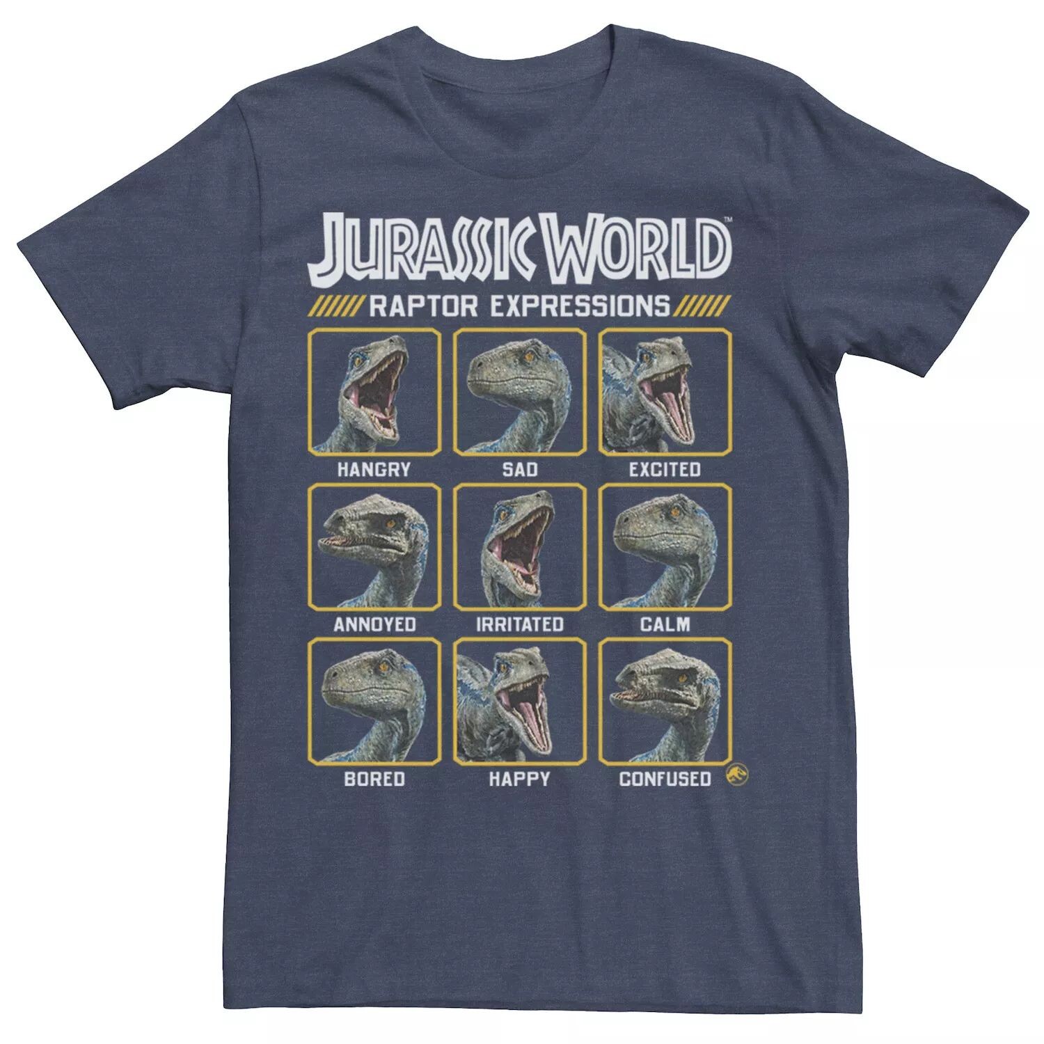 Мужская синяя футболка Jurassic World Two Raptor Expressions Licensed Character, Синий, Мужская синяя футболка Jurassic World Two Raptor Expressions Licensed Character
Мужская синяя футболка Jurassic World Two Raptor Expressions Licensed Character, Синий, Мужская синяя футболка Jurassic World Two Raptor Expressions Licensed Character
