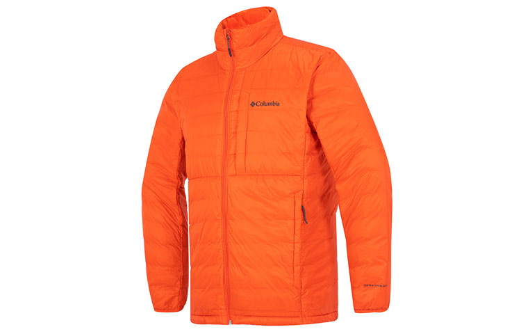 Columbia Мужская пуховая куртка оранжевого цвета
Columbia Мужская пуховая куртка оранжевого цвета